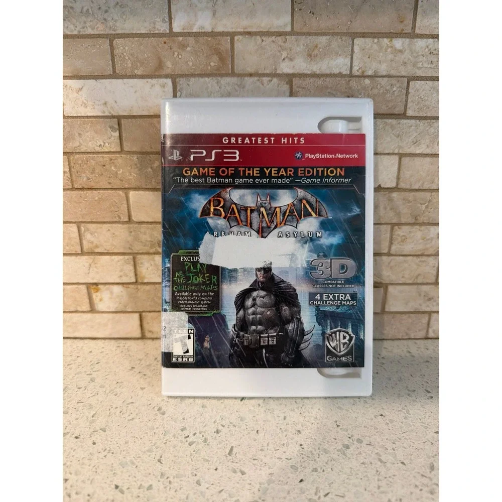 Batman Arkham Asylum PS3 Game